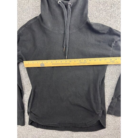 Sweaty Betty Hoodie Women's Small Black Pullover Sweatshirt Pockets High Neck - Picture 2 of 7